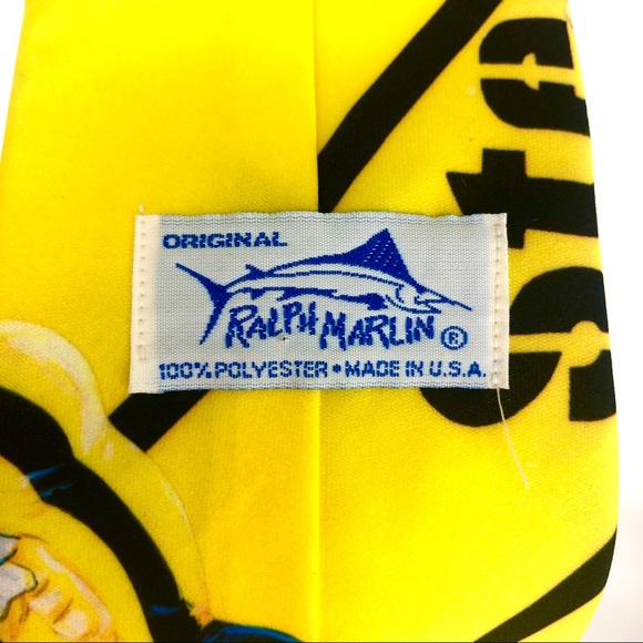 RALPH MARLIN “STEELERS “ TIE Original - Picture 12 of 13